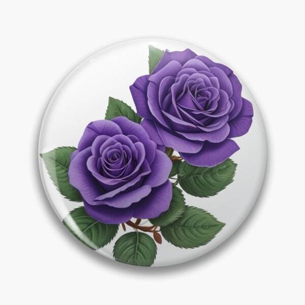 Item preview, Purple rose sticker  designed and sold by WhiteDoveArt.