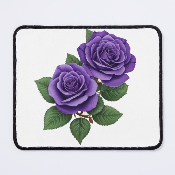 Item preview, Purple rose sticker  designed and sold by WhiteDoveArt.