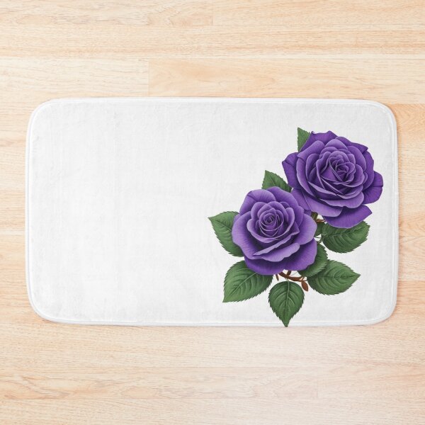 Item preview, Purple rose sticker  designed and sold by WhiteDoveArt.