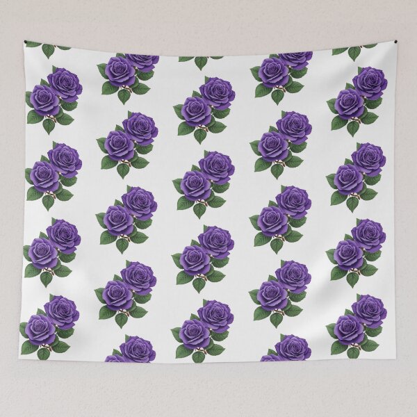 Item preview, Purple rose sticker  designed and sold by WhiteDoveArt.
