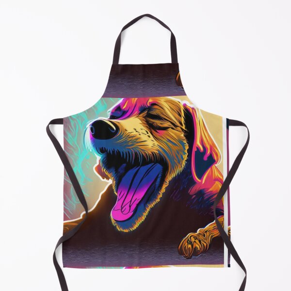 Item preview, Dog Stretched Morning Yawn designed and sold by petsfromweb.