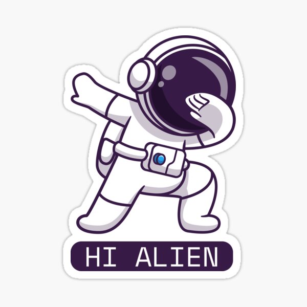 Stickers muraux Autocollants lumineux astronaute planète extraterrestre  étoiles