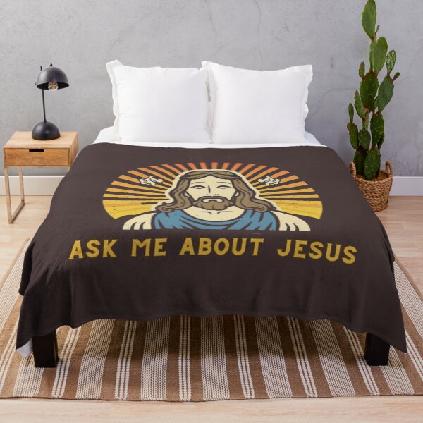 Item preview, Ask me about jesus - religion and god designed and sold by Superdealkoeln.