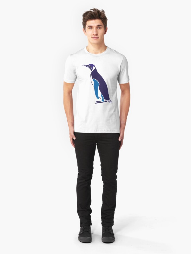 Alternate view of Penguin graphic Design Slim Fit T-Shirt