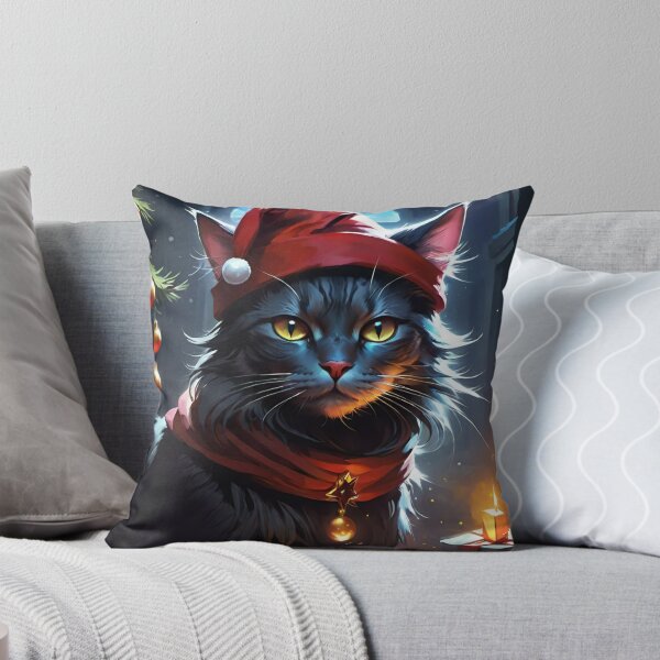 Item preview, Happy Christmas Cat designed and sold by FirstColor.