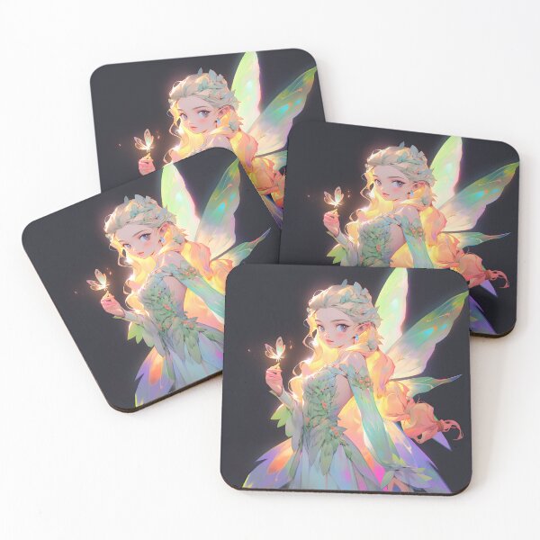 Item preview, Elf anime girl portrait in nature art designed and sold by TheArtistOf2022.