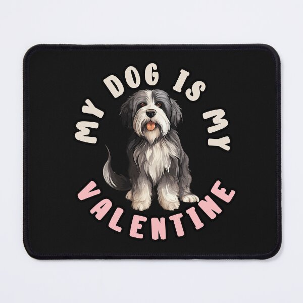 Item preview, My Bearded Collie Dog Is My Valentine designed and sold by TheAnimalZ00.