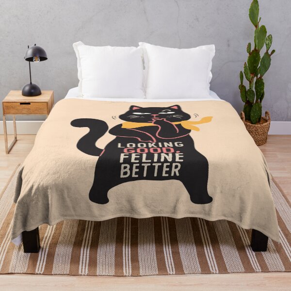 Item preview, Looking Good, Feline Better - Cat Lover designed and sold by LazyCaat.