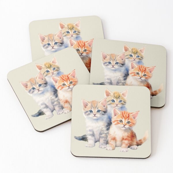 Item preview, Adorable Three Kittens designed and sold by Myra365Art.