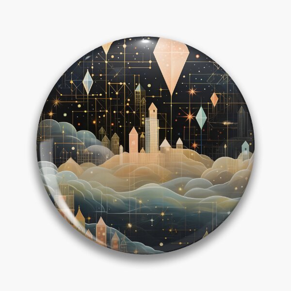 Item preview, Celestial Spires: Nighttime Glow designed and sold by RxU3.