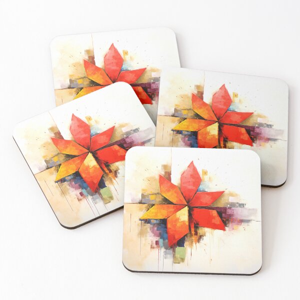 Item preview, Red Poinsettia 1 designed and sold by acrylicartp.