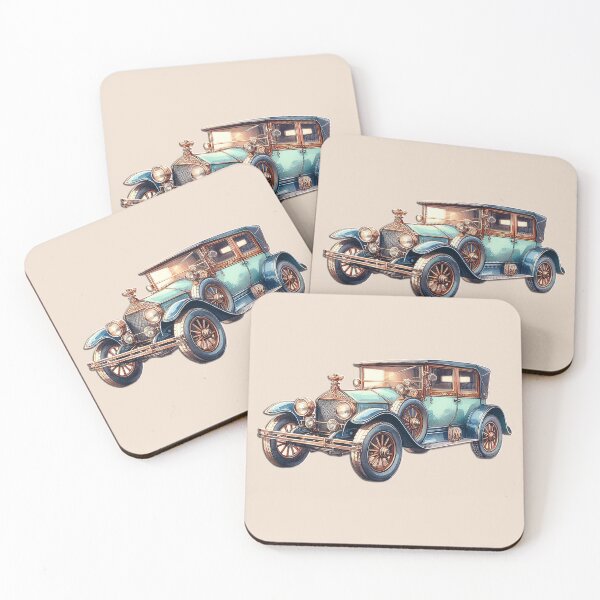 Item preview, Vintage Car, Shabby Chic designed and sold by Witsprings.