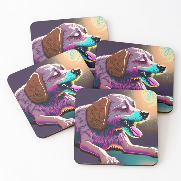 Item preview, Dog Stretched Morning Yawn designed and sold by petsfromweb.