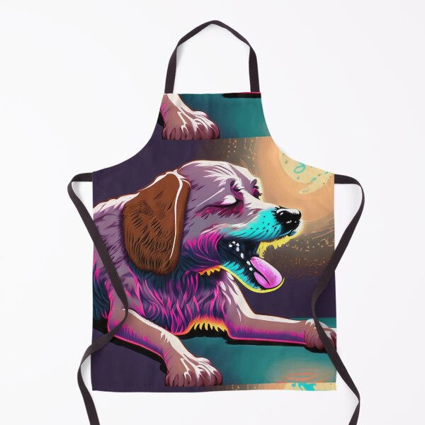 Item preview, Dog Stretched Morning Yawn designed and sold by petsfromweb.