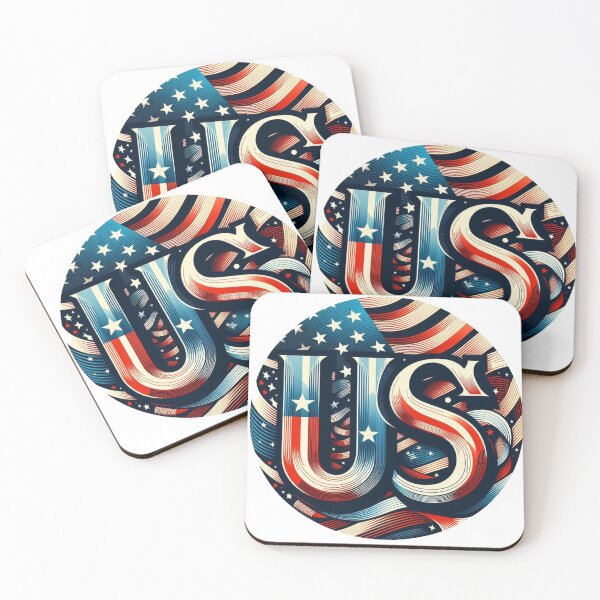 Item preview, EEUU logo illustrated design designed and sold by BitWorks.