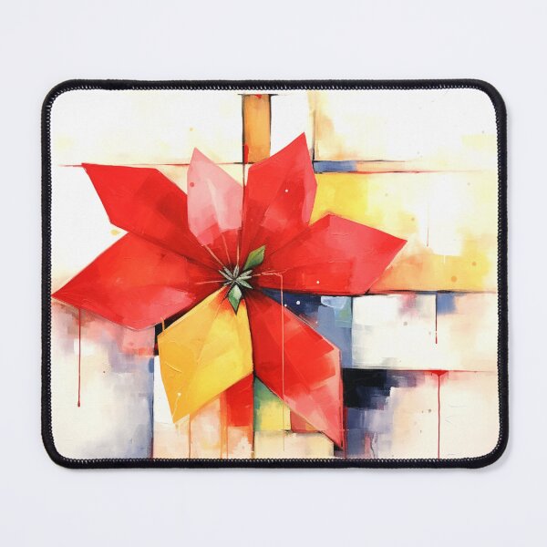 Item preview, Red Poinsettia 2 designed and sold by acrylicartp.