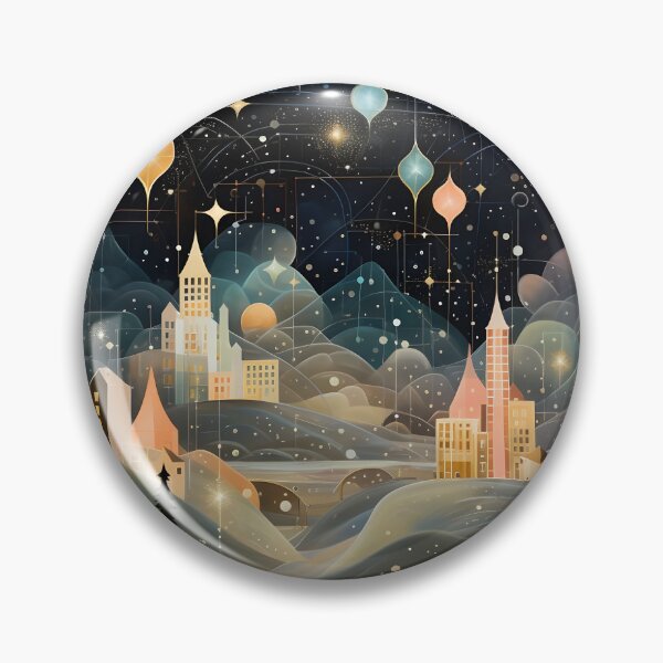 Item preview, Celestial Spires: Nighttime Glow designed and sold by RxU3.
