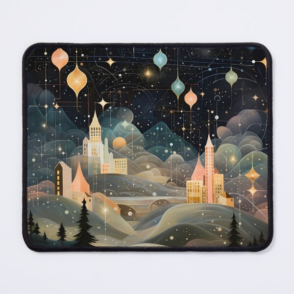 Item preview, Celestial Spires: Nighttime Glow designed and sold by RxU3.