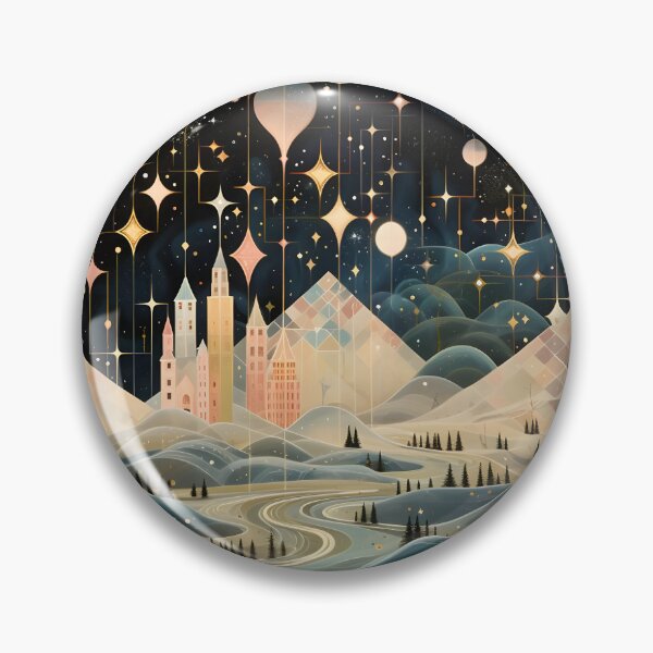 Item preview, Celestial Spires: Nighttime Glow designed and sold by RxU3.