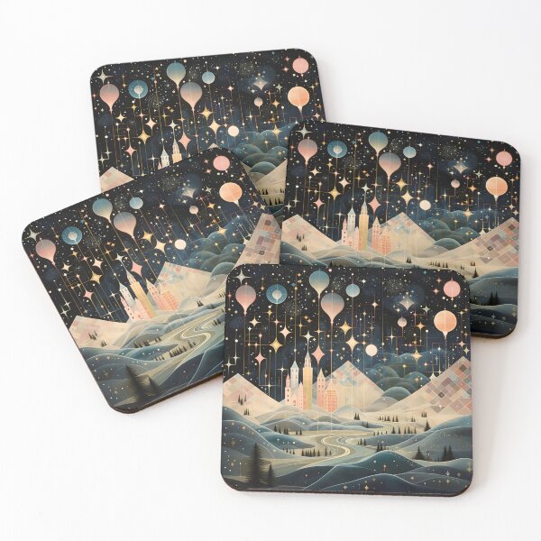 Item preview, Celestial Spires: Nighttime Glow designed and sold by RxU3.