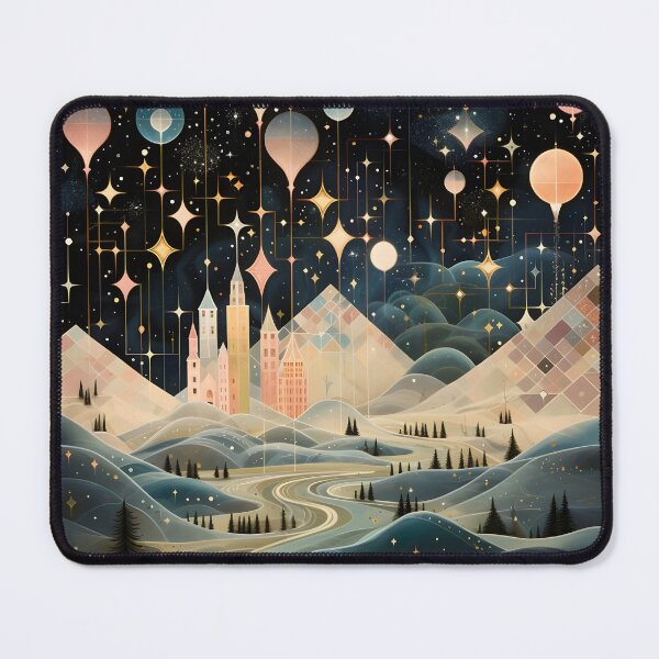 Item preview, Celestial Spires: Nighttime Glow designed and sold by RxU3.