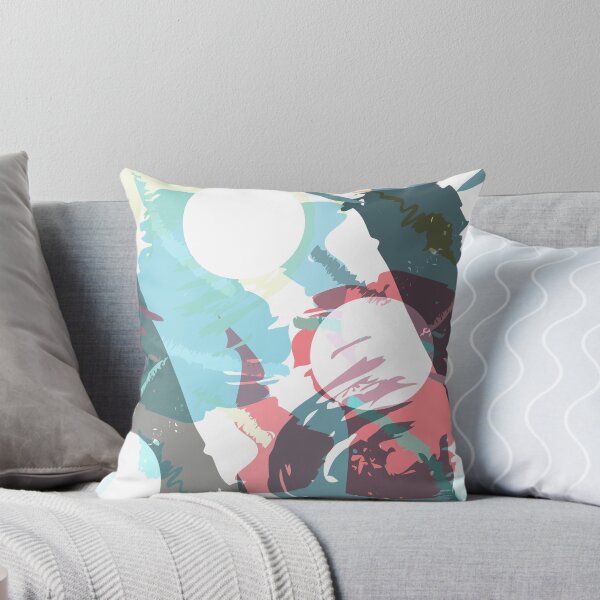 Artikelvorschau, Brush Stroke Pattern with Circles entworfen und verkauft von stylebytara.