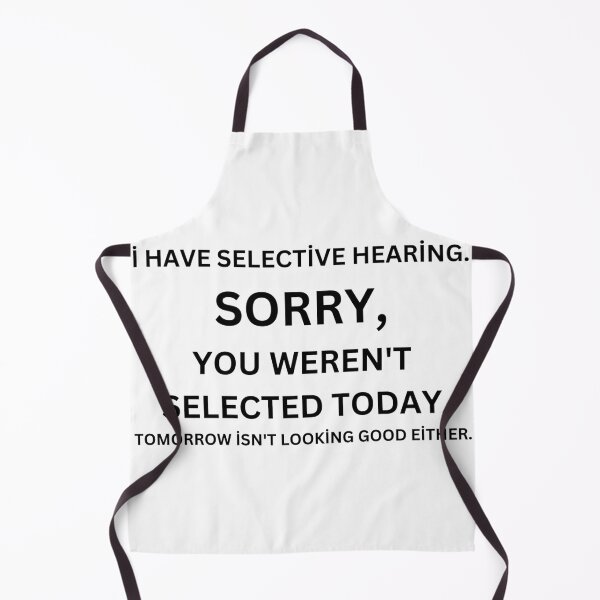 Item preview, Cute design for listeners who have selective hearing or don't want to listen. designed and sold by BYTRINOOO.
