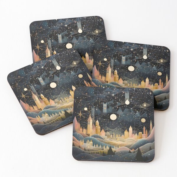 Item preview, Celestial Spires: Nighttime Glow designed and sold by RxU3.