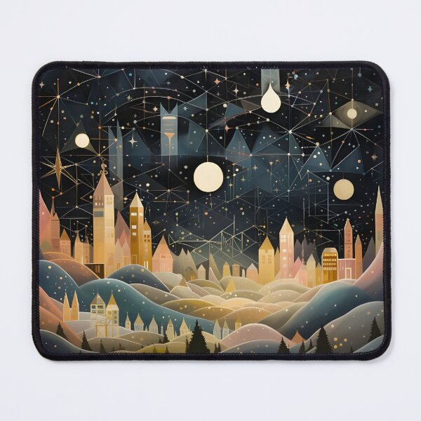 Item preview, Celestial Spires: Nighttime Glow designed and sold by RxU3.