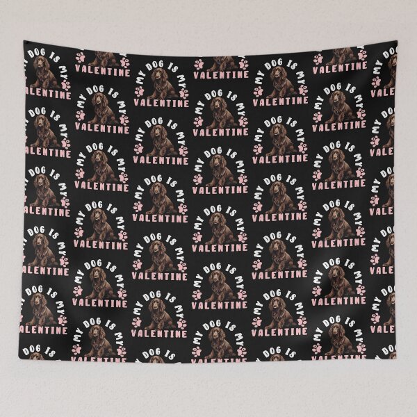 Item preview, My Boykin Spaniel Dog Is My Valentine designed and sold by TheAnimalZ00.