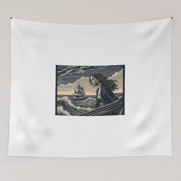 Item preview, Alone in the boat designed and sold by KilianSzmid.