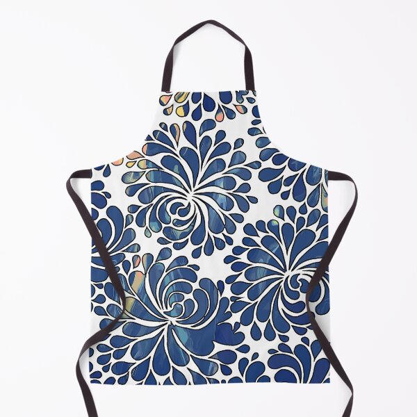 Item preview, Celestial Splatter: Pouring Style in Sky Blue designed and sold by GAP90.
