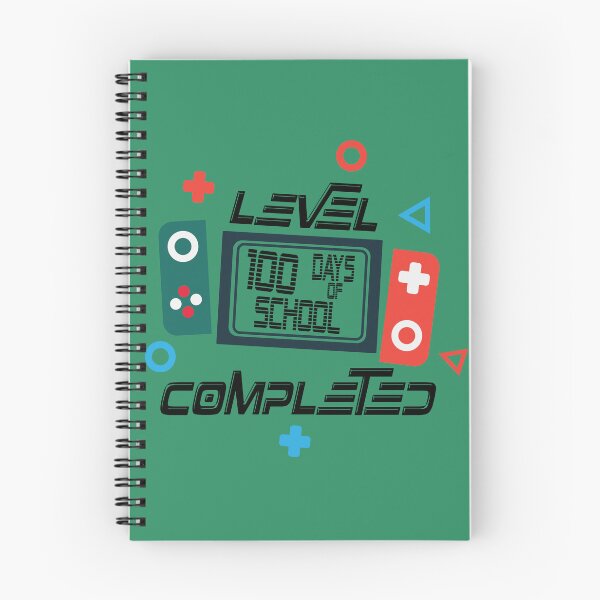 Item preview, Student Gamer Level 100 Completed 100 Days School Unlocked designed and sold by MAEN00.