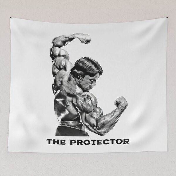 Item preview, The Protector. Arnold Schwarzenegger Fan art. designed and sold by HuzaifaNaveedh.