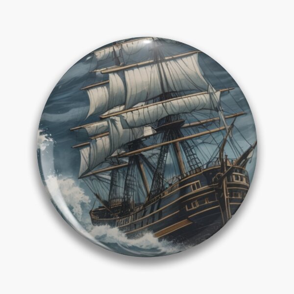 Item preview, Sailing ship on a stormy sea designed and sold by KilianSzmid.