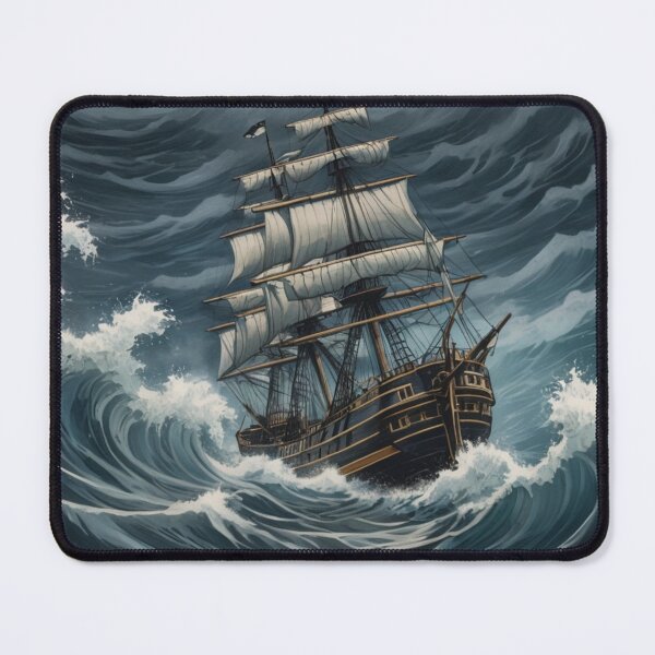 Item preview, Sailing ship on a stormy sea designed and sold by KilianSzmid.