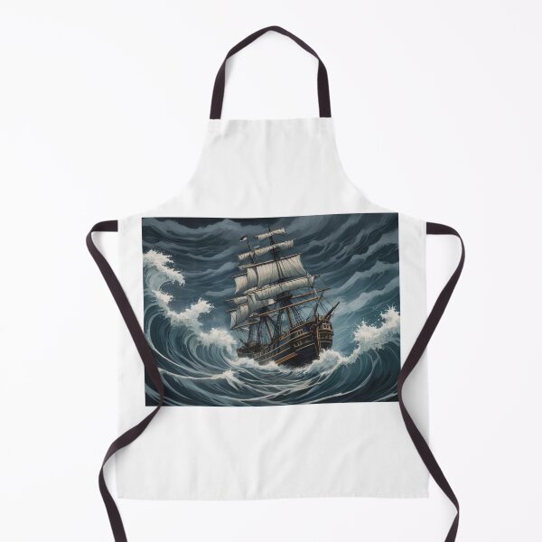 Item preview, Sailing ship on a stormy sea designed and sold by KilianSzmid.