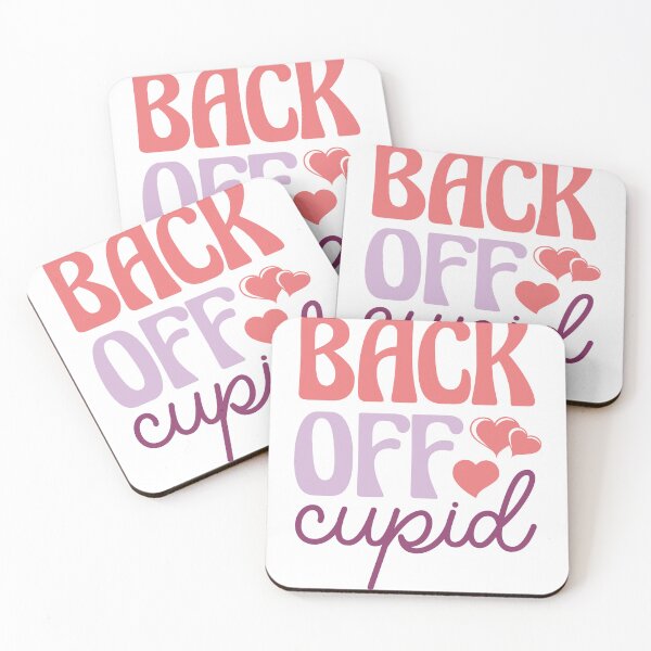 Item preview, back off cupid funny valentine text design designed and sold by chameleon-crook.