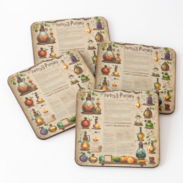 Item preview, A Guide to Potions 8 designed and sold by FeatheredWolf.
