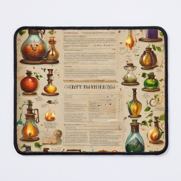 Item preview, A Guide to Potions 8 designed and sold by FeatheredWolf.