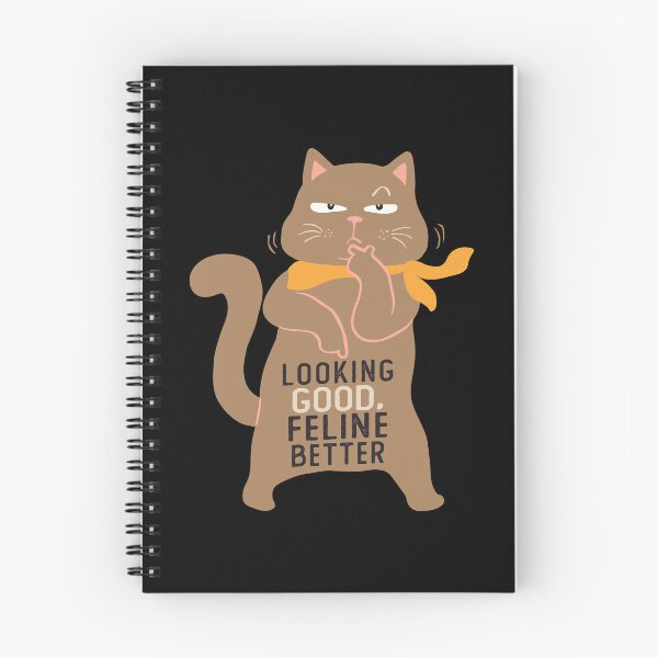 Item preview, Looking Good, Feline Better - Cat Lover designed and sold by LazyCaat.