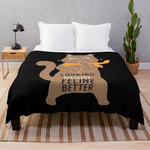 Item preview, Looking Good, Feline Better - Cat Lover designed and sold by LazyCaat.