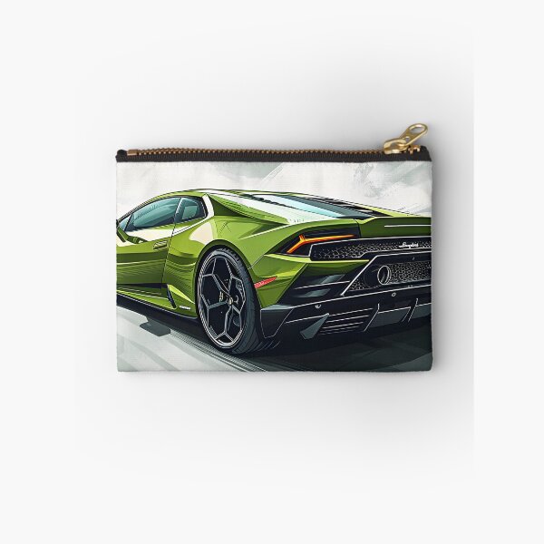 Item preview, Elegance in motion: Impressive green Lamborghini art designed and sold by Cr-AI-tive.