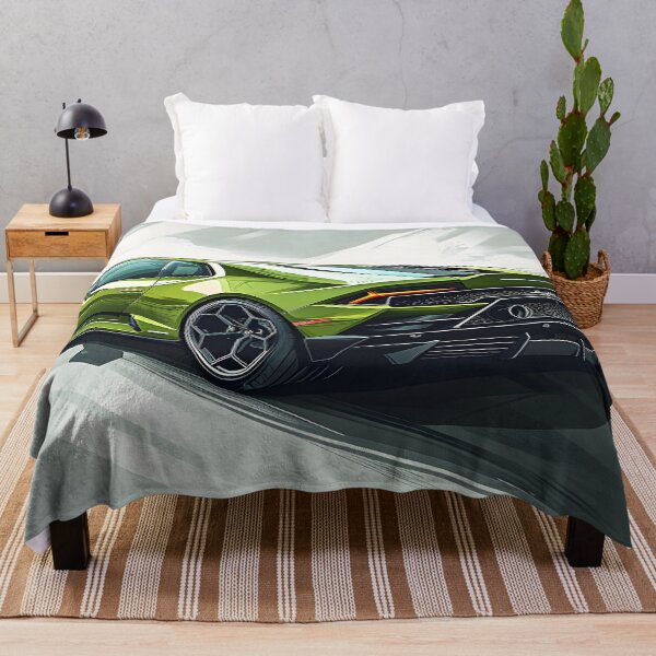 Item preview, Elegance in motion: Impressive green Lamborghini art designed and sold by Cr-AI-tive.