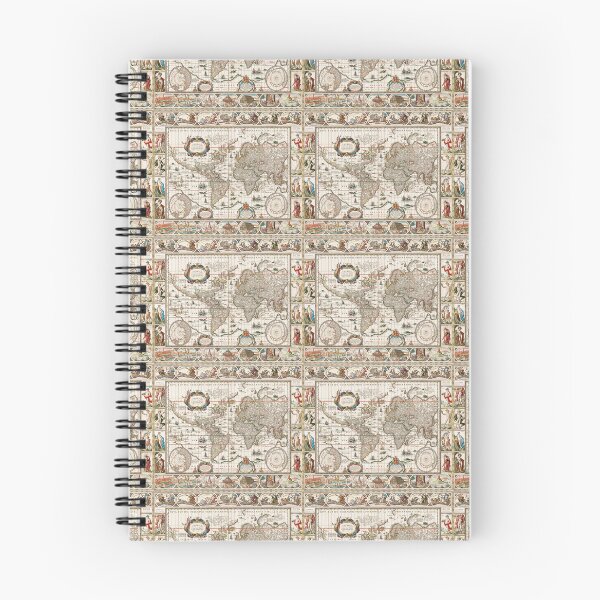 Item preview, Vintage Map of The World (1635) designed and sold by irek07.