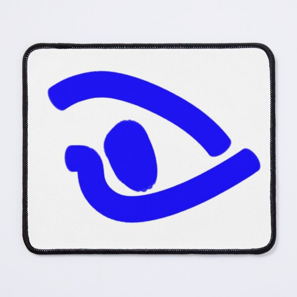 Item preview, Picasso Eye drawn in Blue on White designed and sold by Creative Endeavors ..
