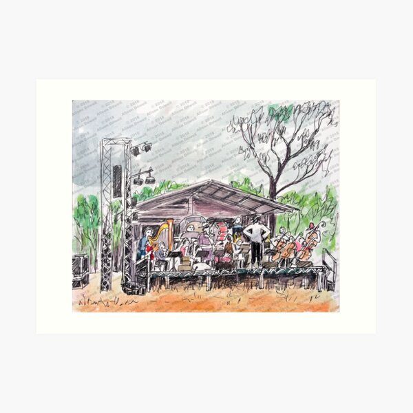 Concert Art Print