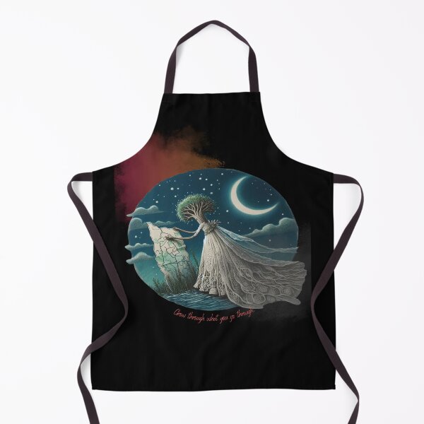 Item preview, Whimsical Treant in Wedding Dress Under Moonlight - Solitude and Rebellion Illustrated designed and sold by zax454.