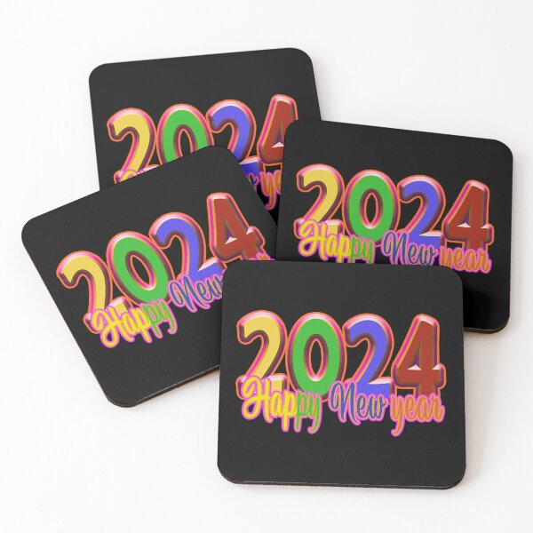 Item preview, 2024 Happy New Year Retro  designed and sold by Bukhisz.