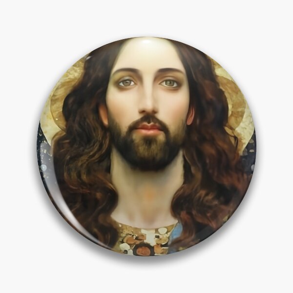 Item preview, New Year will be great say Jesus christian funny Gustav Klimt style gifts designed and sold by thankful-loco.